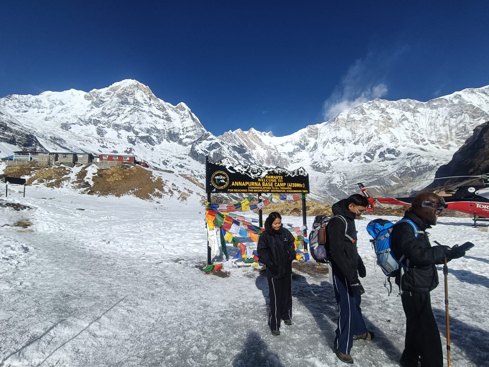 Camp de Base de l'Annapurna 1